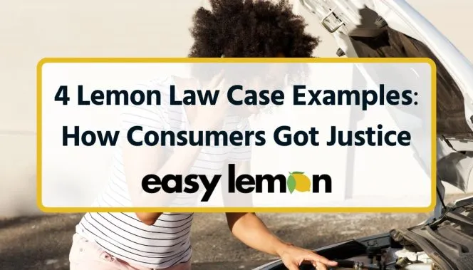 4 Lemon Law Case Examples: How Consumers Got Justice