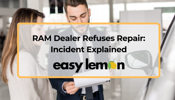 RAM Dealer Refuses Repair: Incident Explained