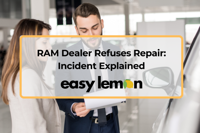 RAM Dealer Refuses Repair: Incident Explained