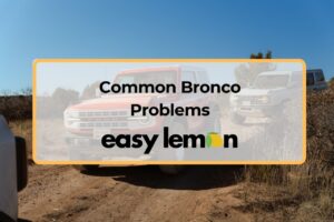 Common Bronco problems: two Ford Broncos off-road