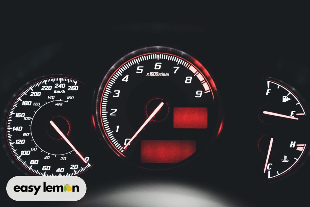 Dashboard warning lights signaling common problems with Ford F150