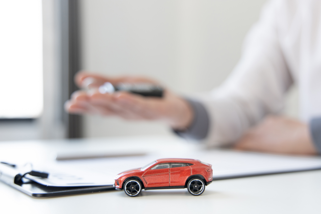 car contract lawyer desk