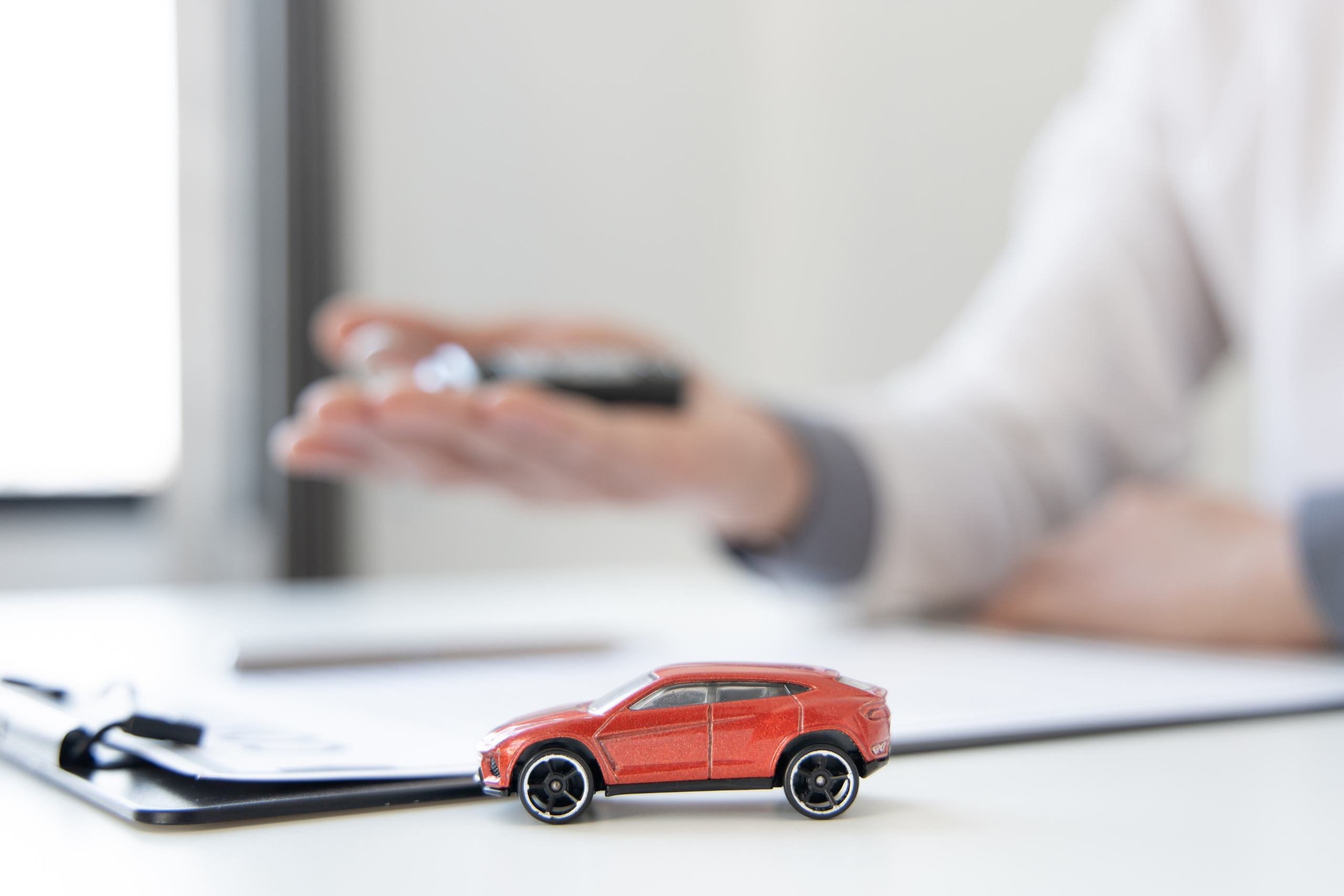 car contract lawyer desk