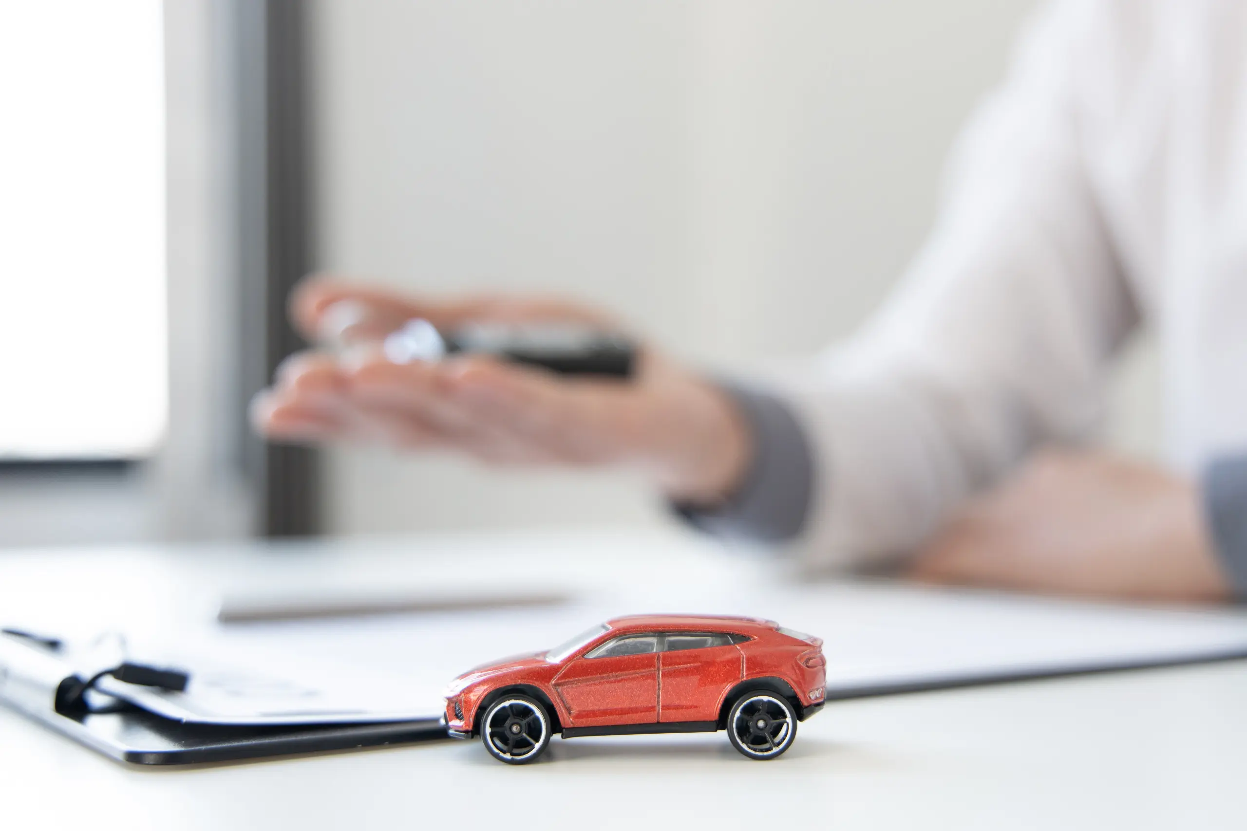 car contract lawyer desk