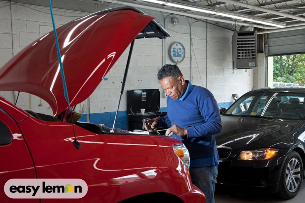 RAM 1500 Problems Lemon Law sign showing repeated dealership repair attempts.
