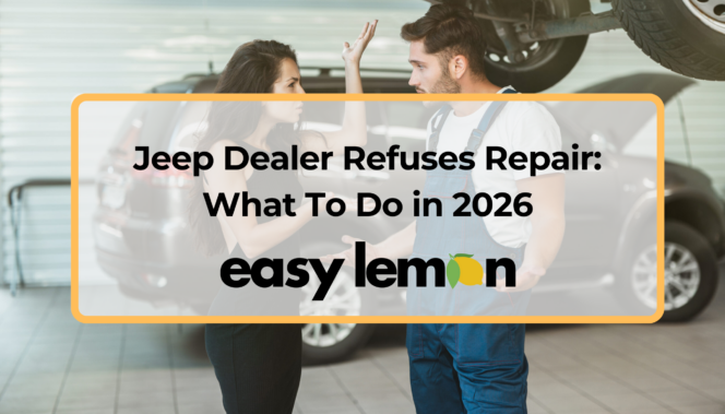 Jeep Dealer Refuses Repair: What To Do in 2026
