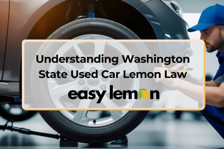 Understanding Washington State Used Car Lemon Law