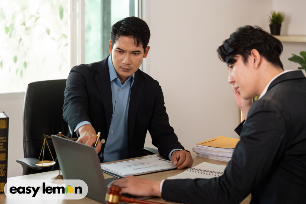 attorney explaining florida state lemon law on new cars to a vehicle owner