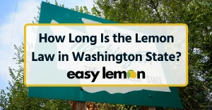 how long is the lemon law in washington state