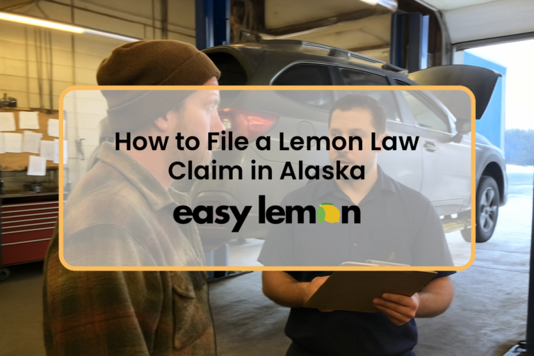 How to File a Lemon Law Claim in Alaska