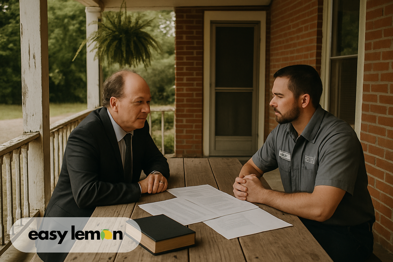 Arkansas lemon law attorney consulting with a client