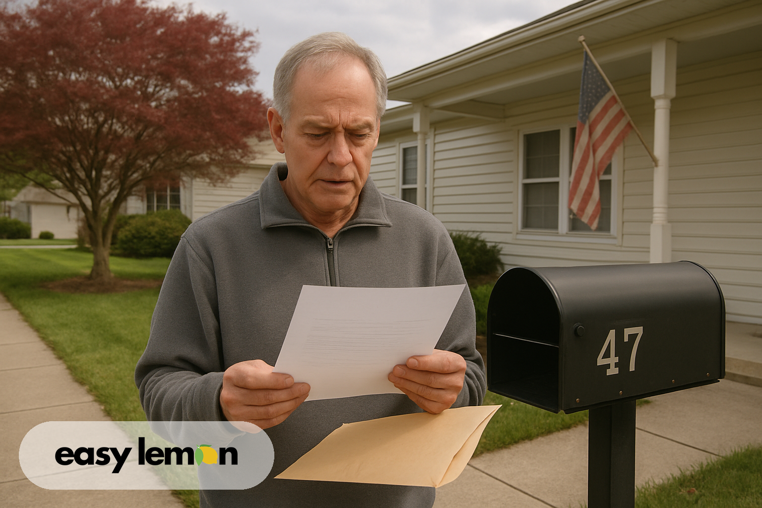 Delaware driver reading manufacturer correspondence