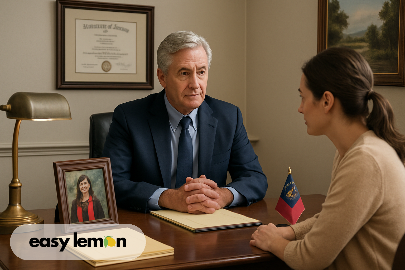 Georgia lemon law attorney consulting with a client about how to file a lemon law claim in Georgia