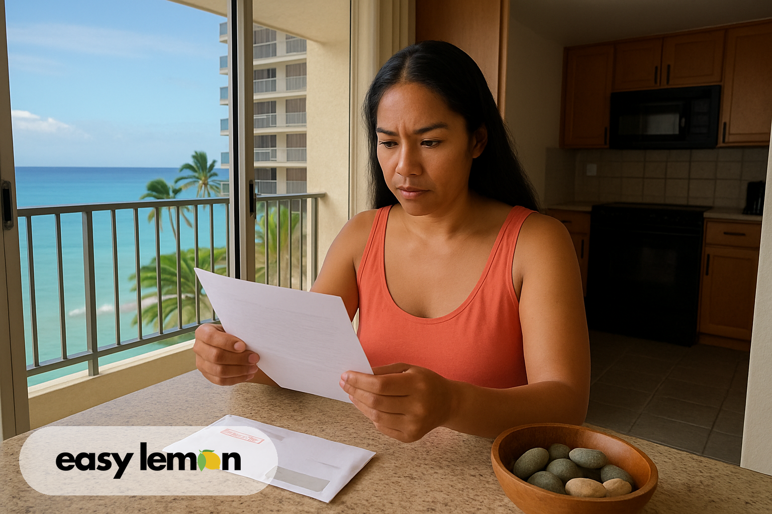 Hawaii driver reading manufacturer correspondence