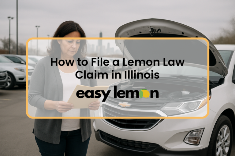 How to File a Lemon Law Claim in Illinois