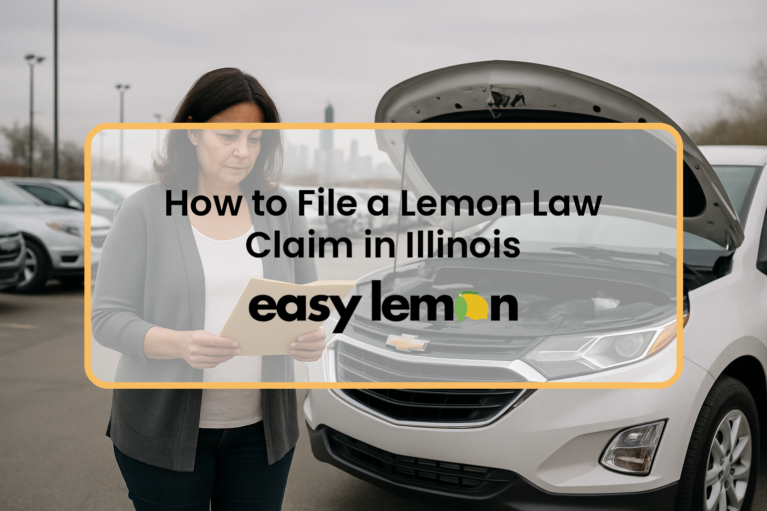 How to file a lemon law claim in Illinois — step-by-step guide cover
