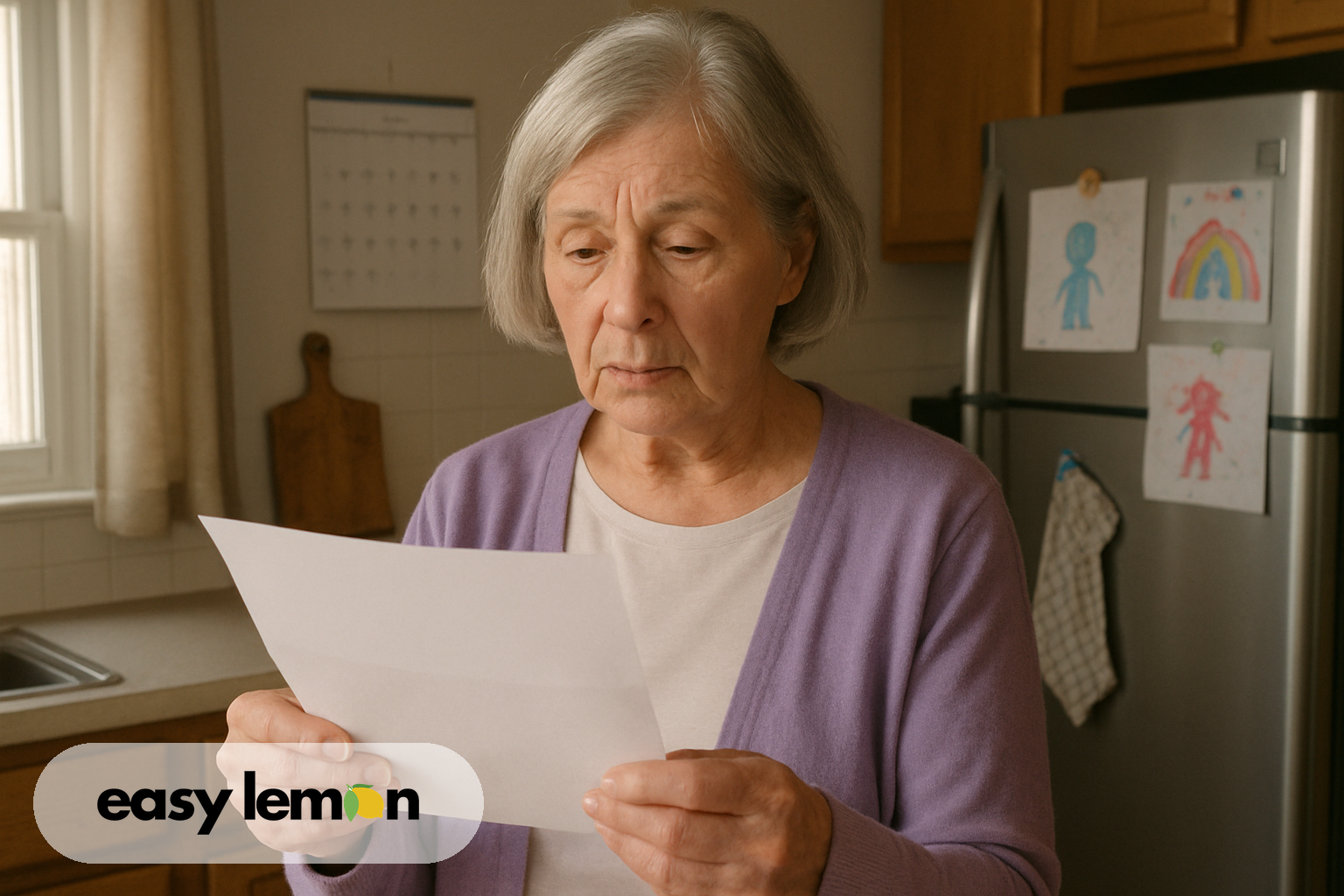 Kansas driver reading manufacturer correspondence about how to file a lemon law claim in Kansas