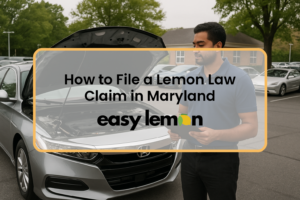 How to file a lemon law claim in Maryland — step-by-step guide cover