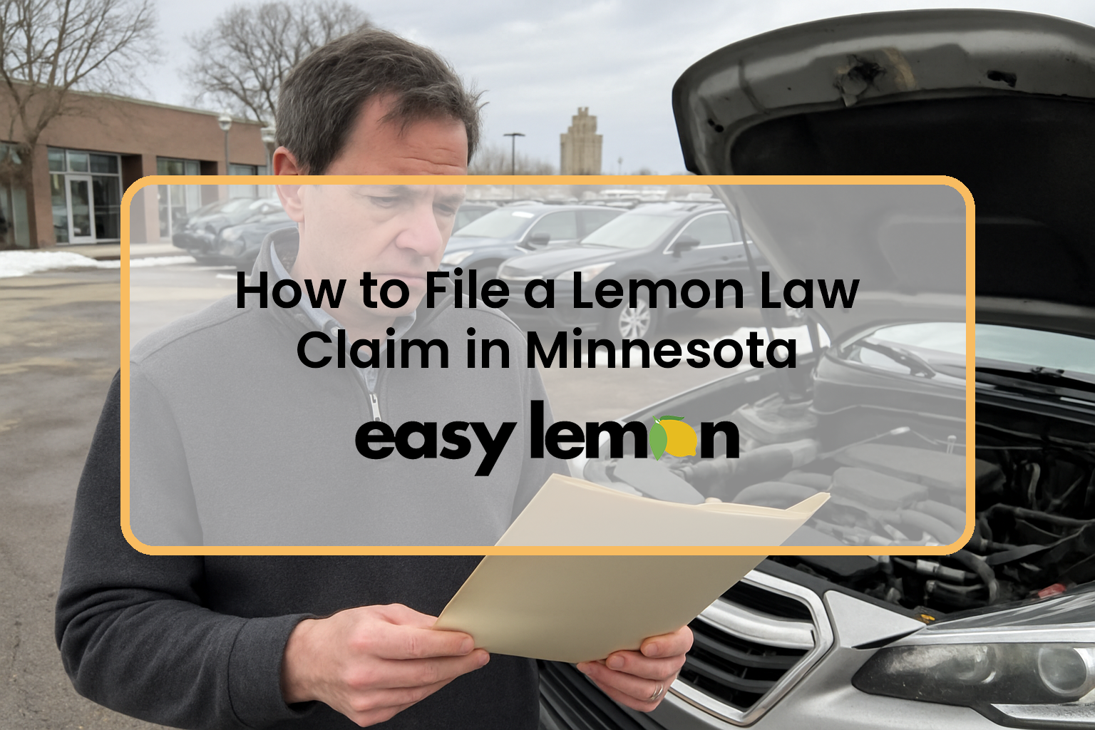 How to file a lemon law claim in Minnesota — step-by-step guide cover