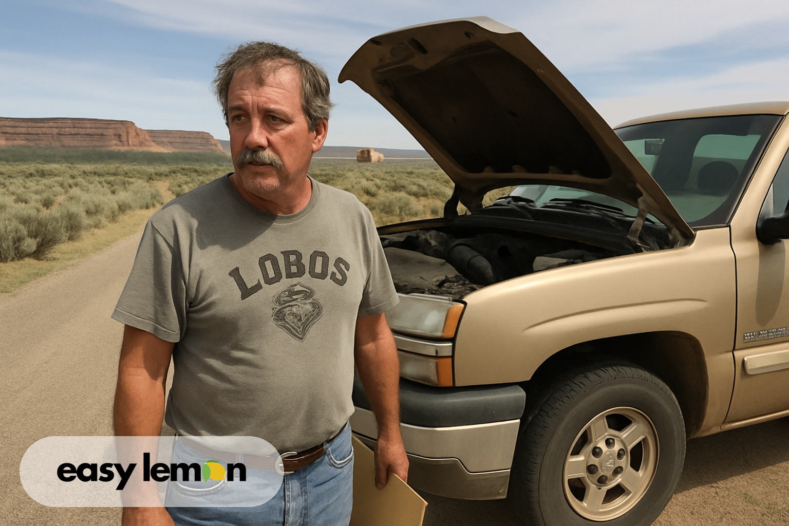 New Mexico driver beside a defective vehicle — the trigger for how to file a lemon law claim in New Mexico
