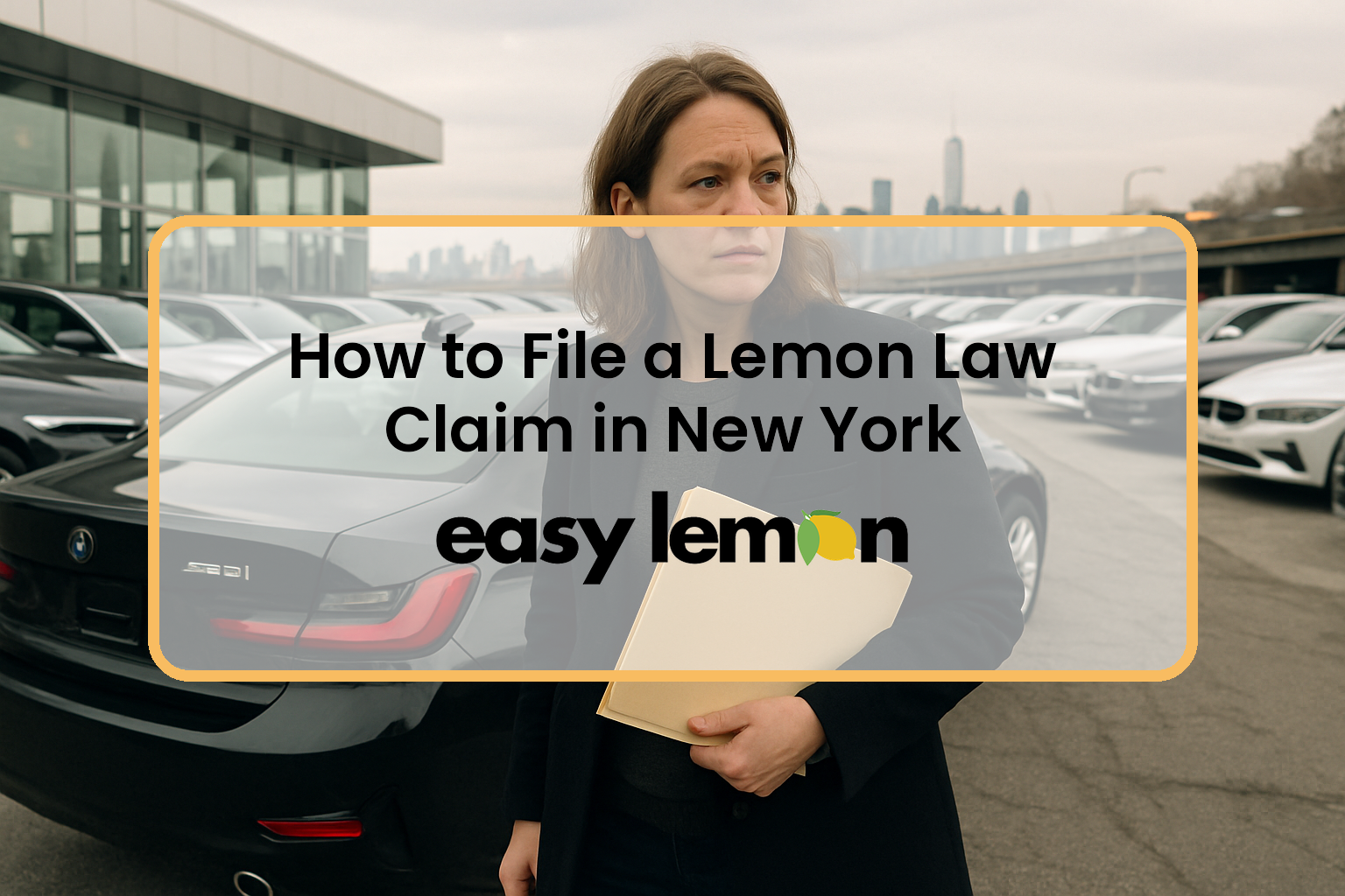 How to file a lemon law claim in New York — step-by-step guide cover