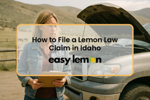 Featured cover image illustrating how to file a lemon law claim in Idaho — a step-by-step guide for Idaho drivers facing defective vehicles.