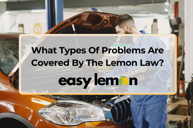 What Types Of Problems Are Covered By The Lemon Law?
