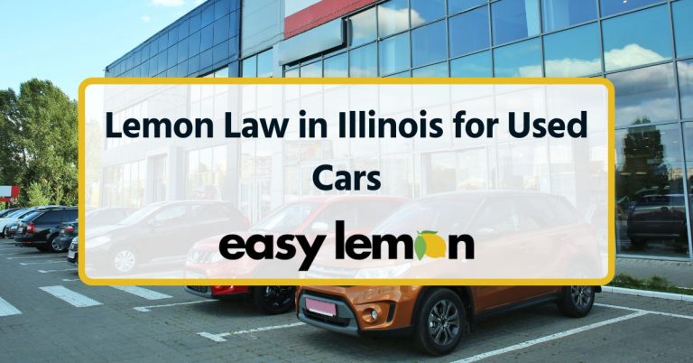Lemon Law in Illinois for Used Cars