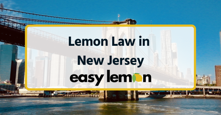 Lemon Law in New Jersey