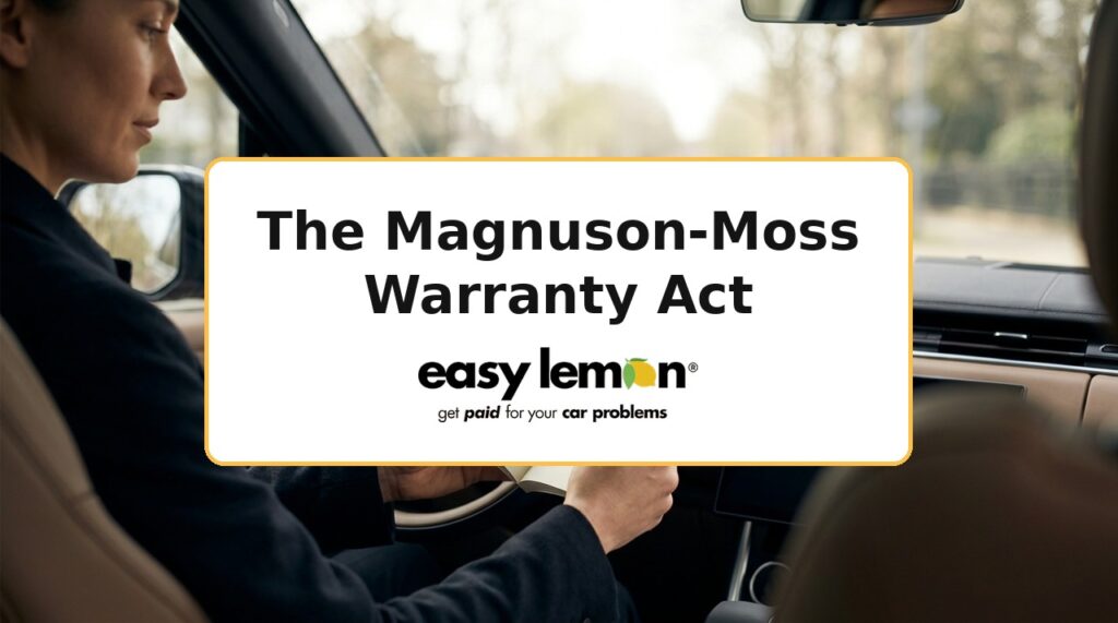 The Magnuson-Moss Warranty Act federal warranty law guide