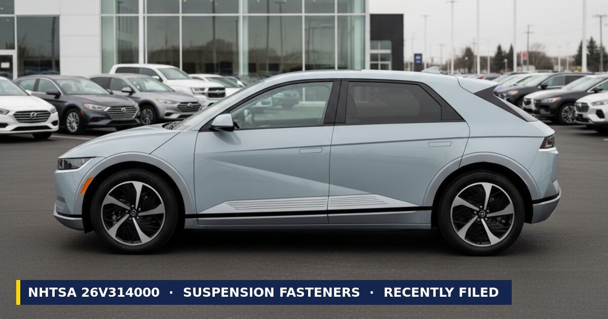 2023 Hyundai Ioniq 5 — NHTSA recall 26V432000: Traction Battery affecting 6 vehicles
