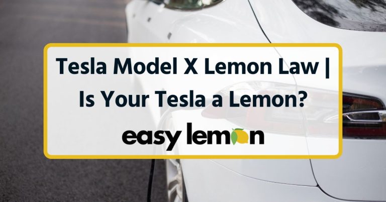 Tesla Model X Lemon Law: Is Your Tesla a Lemon?
