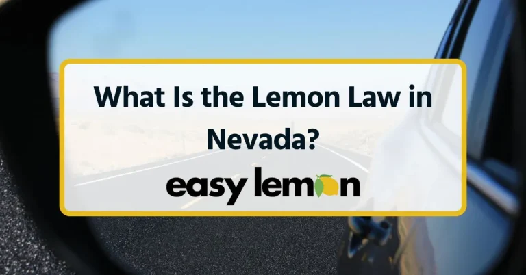What Is the Lemon Law in Nevada?